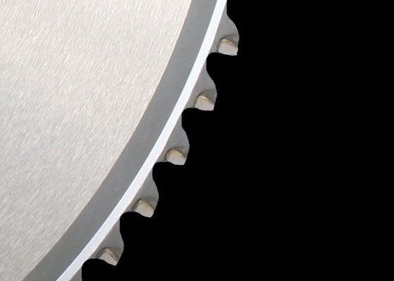 80 tooth Metal Cutting circular Saw Blade to cut steel , Japanese Cermet tipped